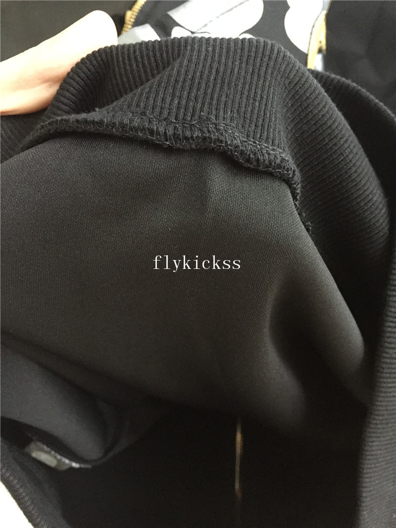 A Bathing Ape Premium BAPE Black Gold Shark Hoodie
